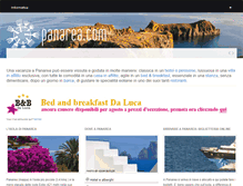 Tablet Screenshot of panarea.com